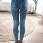 Skinny Jeans mit Cuts an den Knien - Vazzola Fashion Onlineshop