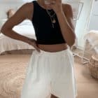 Sweat Shorts aus Baumwolle für Damen im Vazzola Fashion Onlineshop