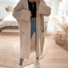 Long Cardigan Oversize für Damen - Vazzola Fashion Onlineshop